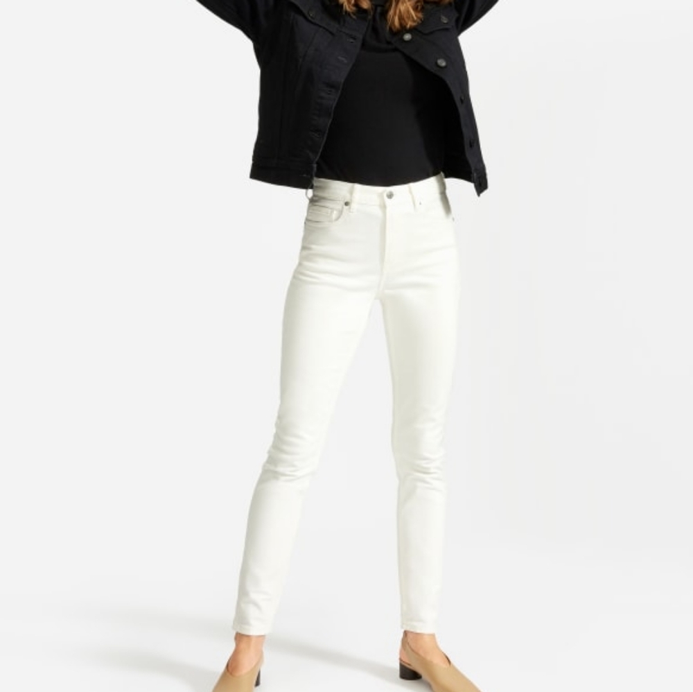 Everlane High-rise Skinny Jeans - size 33